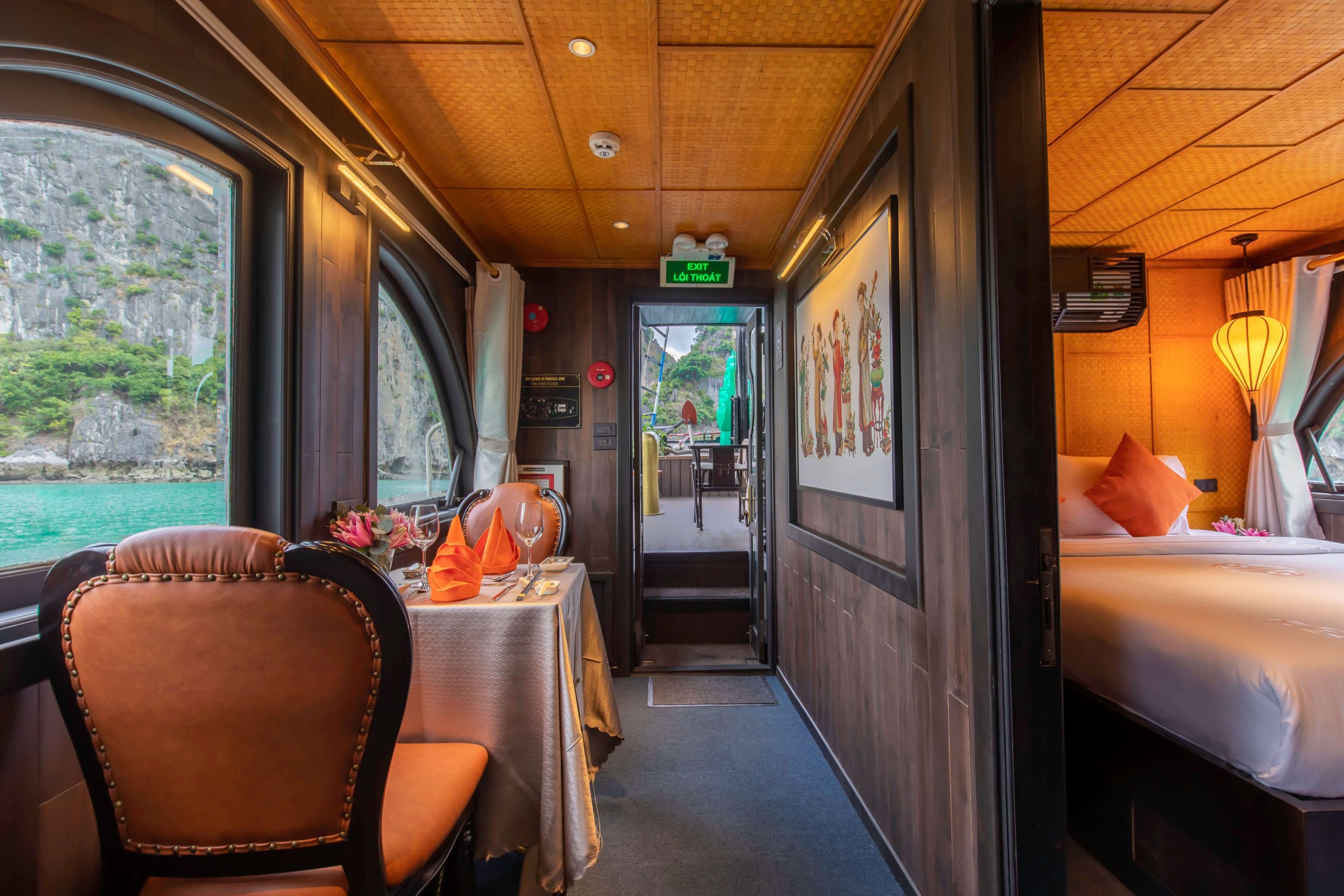 Sfeerafbeelding Priv%C3%A9%20cruise%20door%20Bai%20Tu%20Long%20met%20de%20Lamour%20Junk